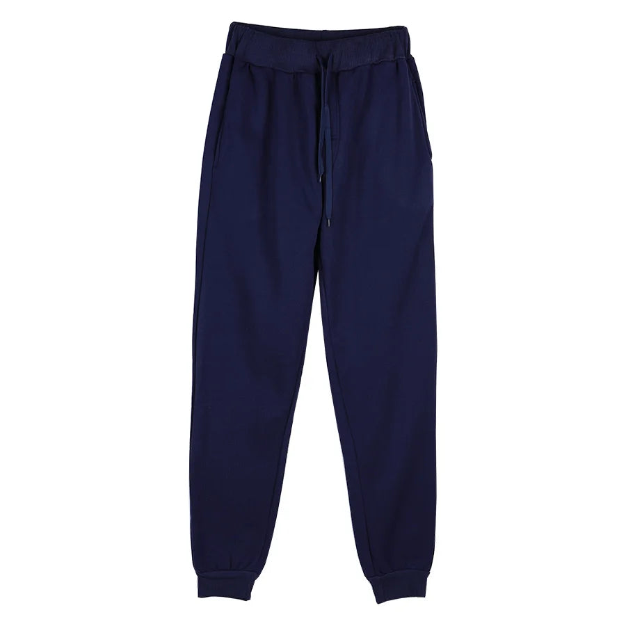 New Men's Autumn and Winter Casual Color Matching Trousers