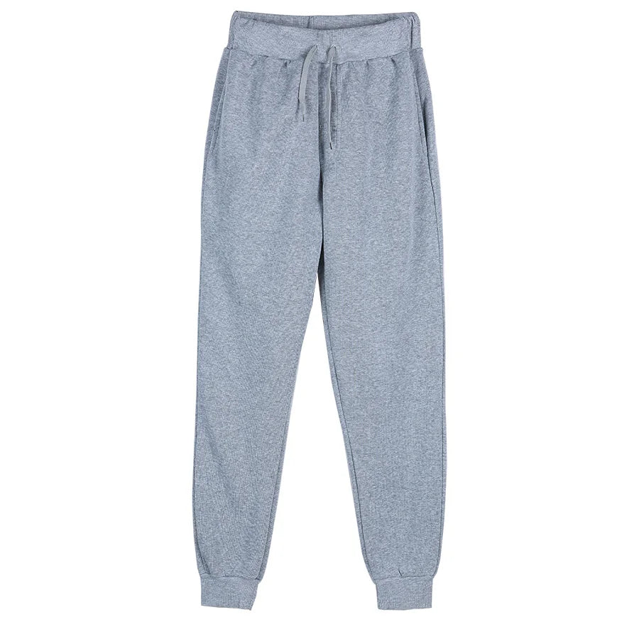 New Men's Autumn and Winter Casual Color Matching Trousers