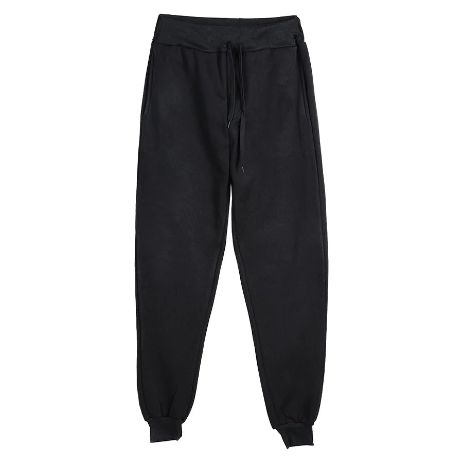 New Men's Autumn and Winter Casual Color Matching Trousers