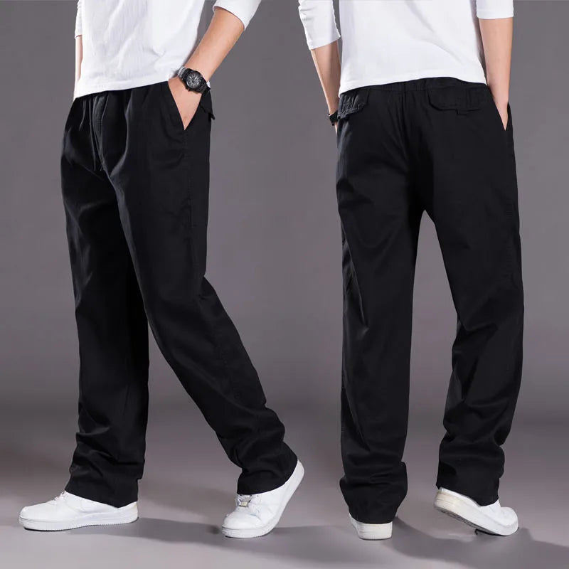 Men's Cargo Pants Summer Spring Cotton Work