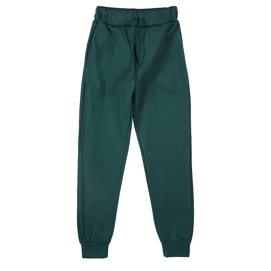 New Men's Autumn and Winter Casual Color Matching Trousers