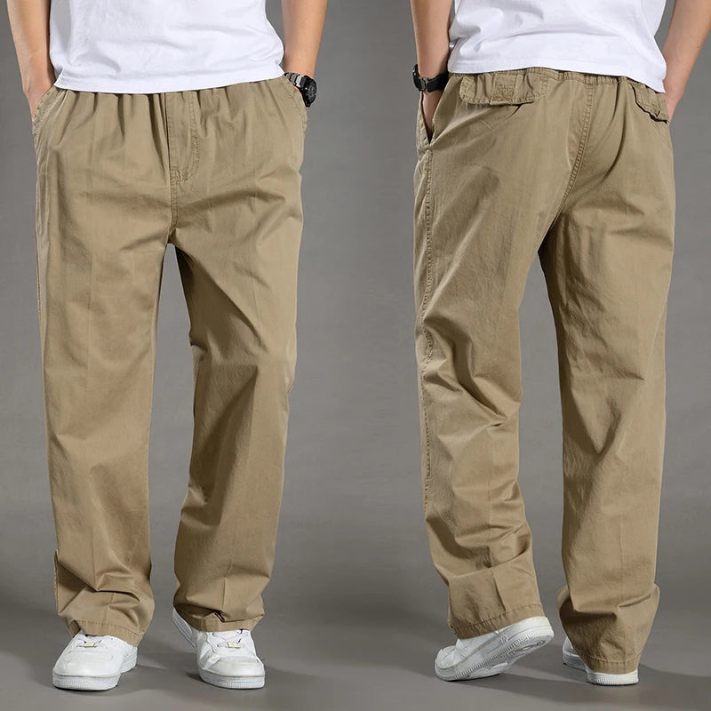 Men's Cargo Pants Summer Spring Cotton Work