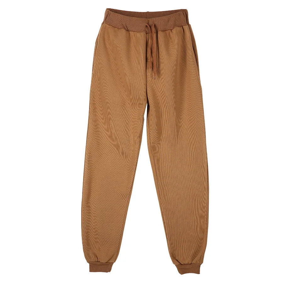 New Men's Autumn and Winter Casual Color Matching Trousers