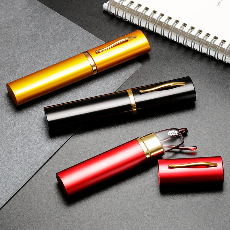 Reading Glasses Women Men Ultralight Portable Mini Hyperopia Glasses