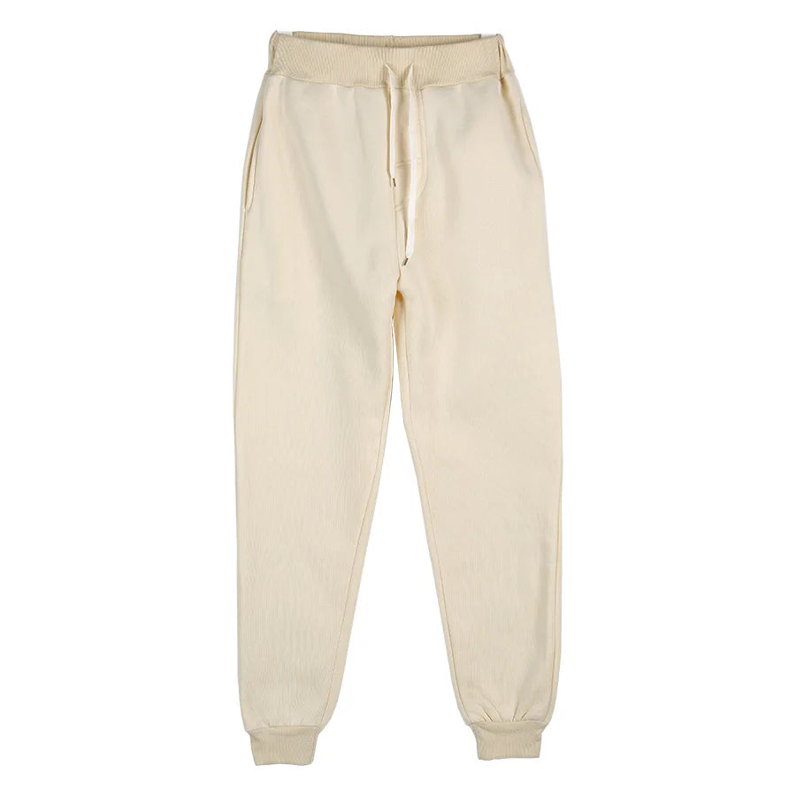 New Men's Autumn and Winter Casual Color Matching Trousers