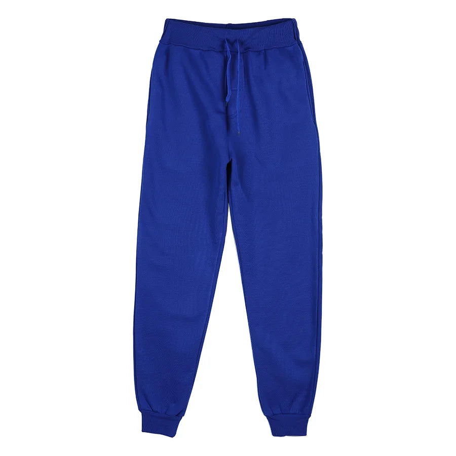 New Men's Autumn and Winter Casual Color Matching Trousers