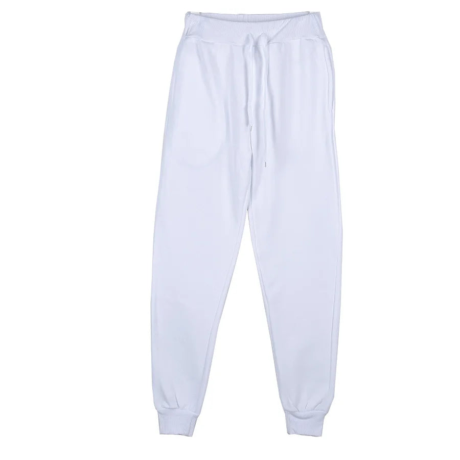 New Men's Autumn and Winter Casual Color Matching Trousers