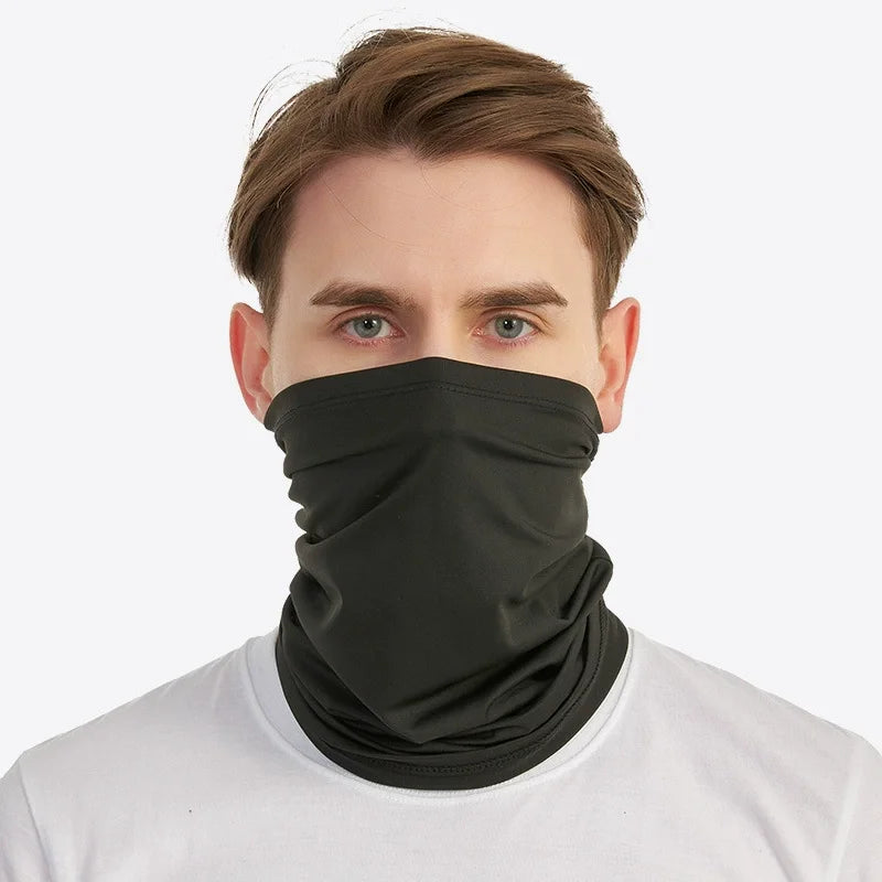 Summer Breathable Bandana Face Mask Cover Hiking Hunting Cycling