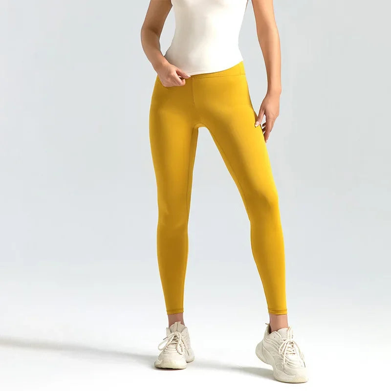 Seamless Gym Leggings Women Yoga High Waist Booty Lifting Leggings