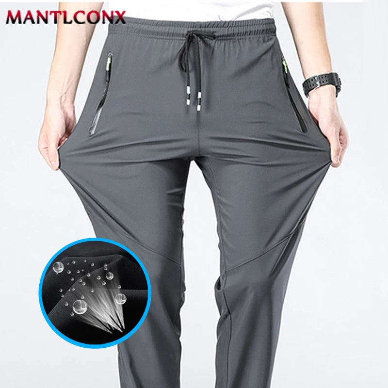 Breathable Men's Casual Pants Quick Dry Straight