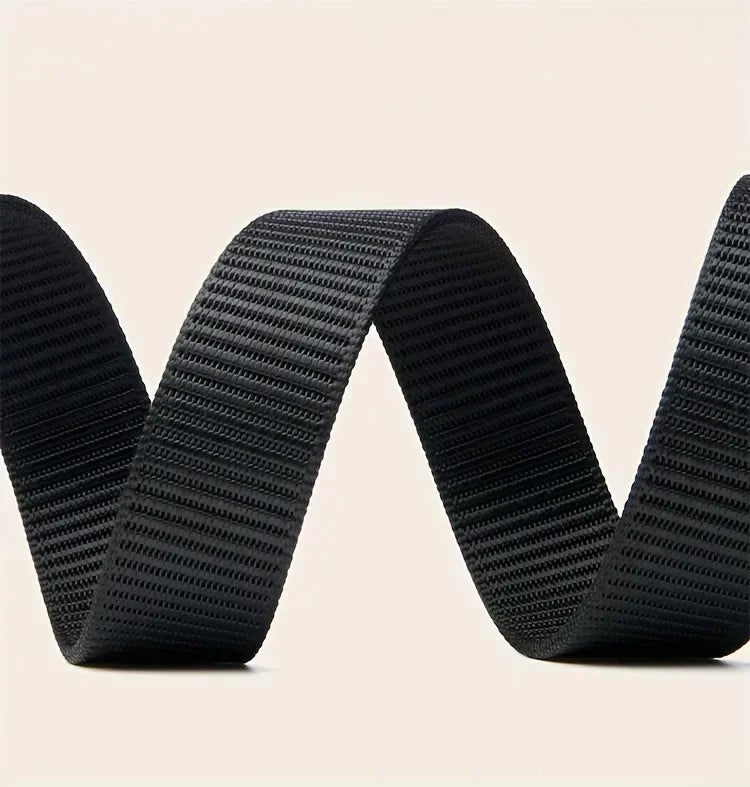 New Automatic Nuckle Belt Canvas Tactical Workwear