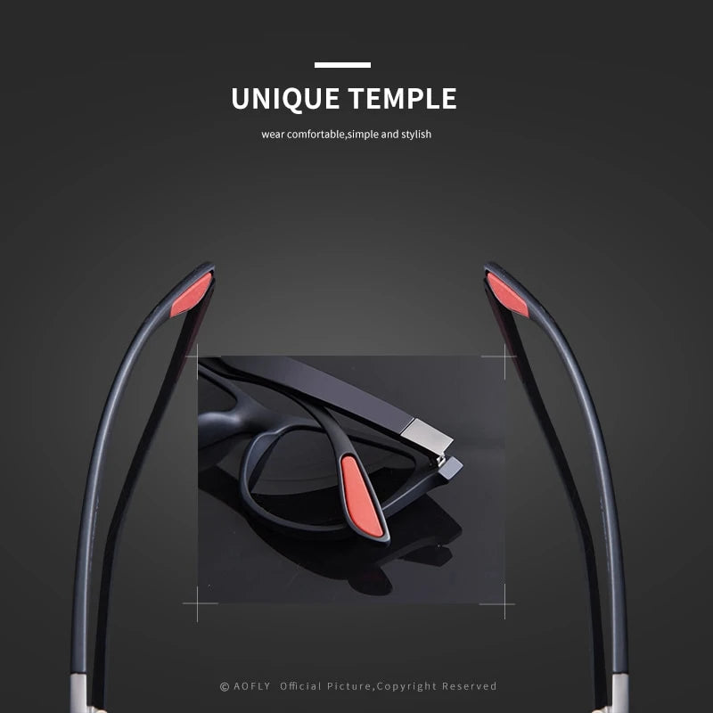 Night Vission Glasses PC Frame Polarized Men Outdoor Sport Sun Glasses