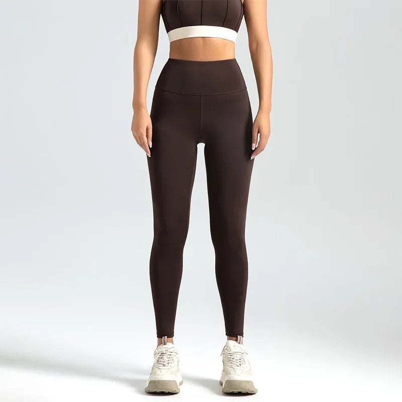 Seamless Gym Leggings Women Yoga High Waist Booty Lifting Leggings