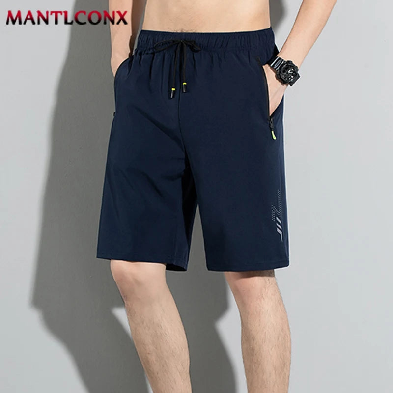 Summer Breathable Shorts Men Quick Dry Shorts Gym Fitness
