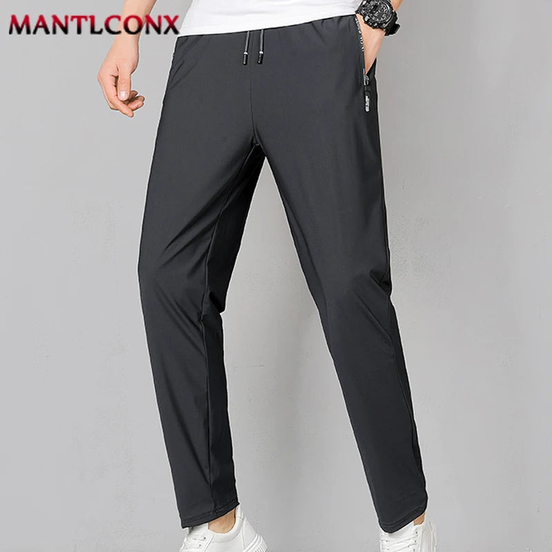 Breathable Men's Casual Pants Quick Dry Straight