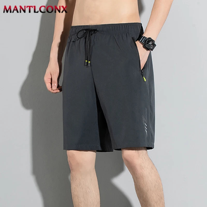 Summer Breathable Shorts Men Quick Dry Shorts Gym Fitness