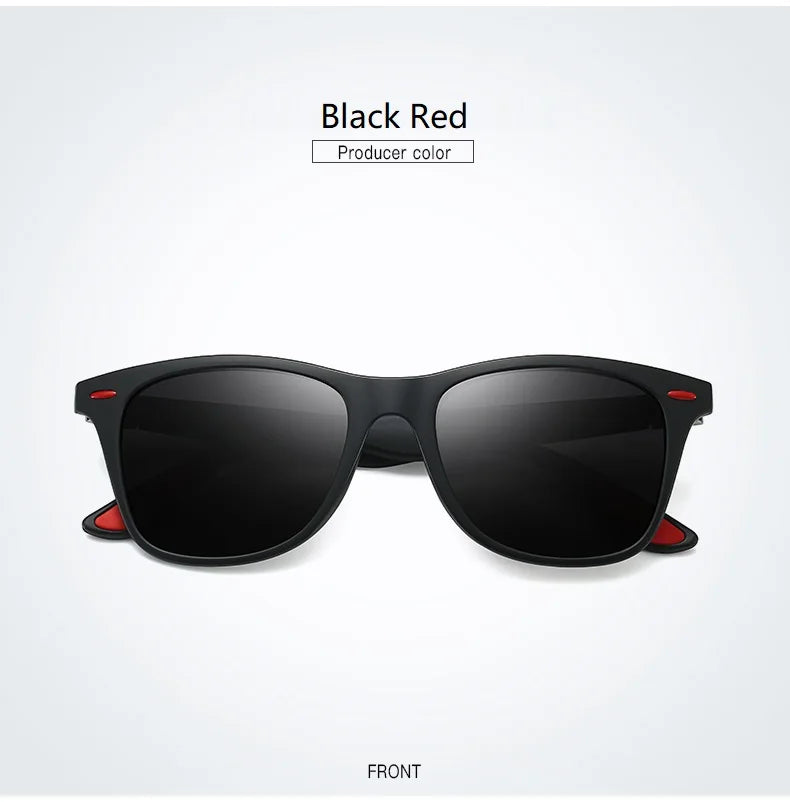 Fashion Vintage Square Unisex Driving Fishing Sunglasses Men Women