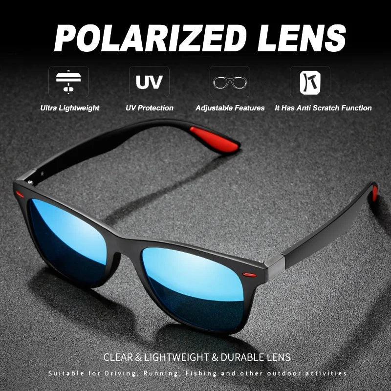 Night Vission Glasses PC Frame Polarized Men Outdoor Sport Sun Glasses