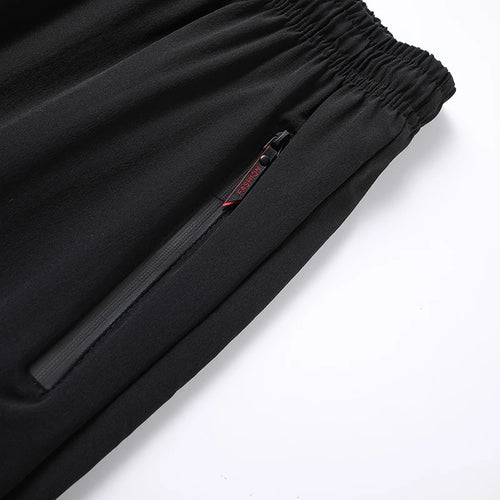 Casual pants men's versatile flat leg cropped pants straight leg pants