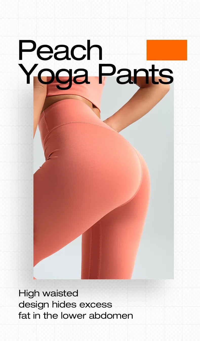 Seamless Gym Leggings Women Yoga High Waist Booty Lifting Leggings