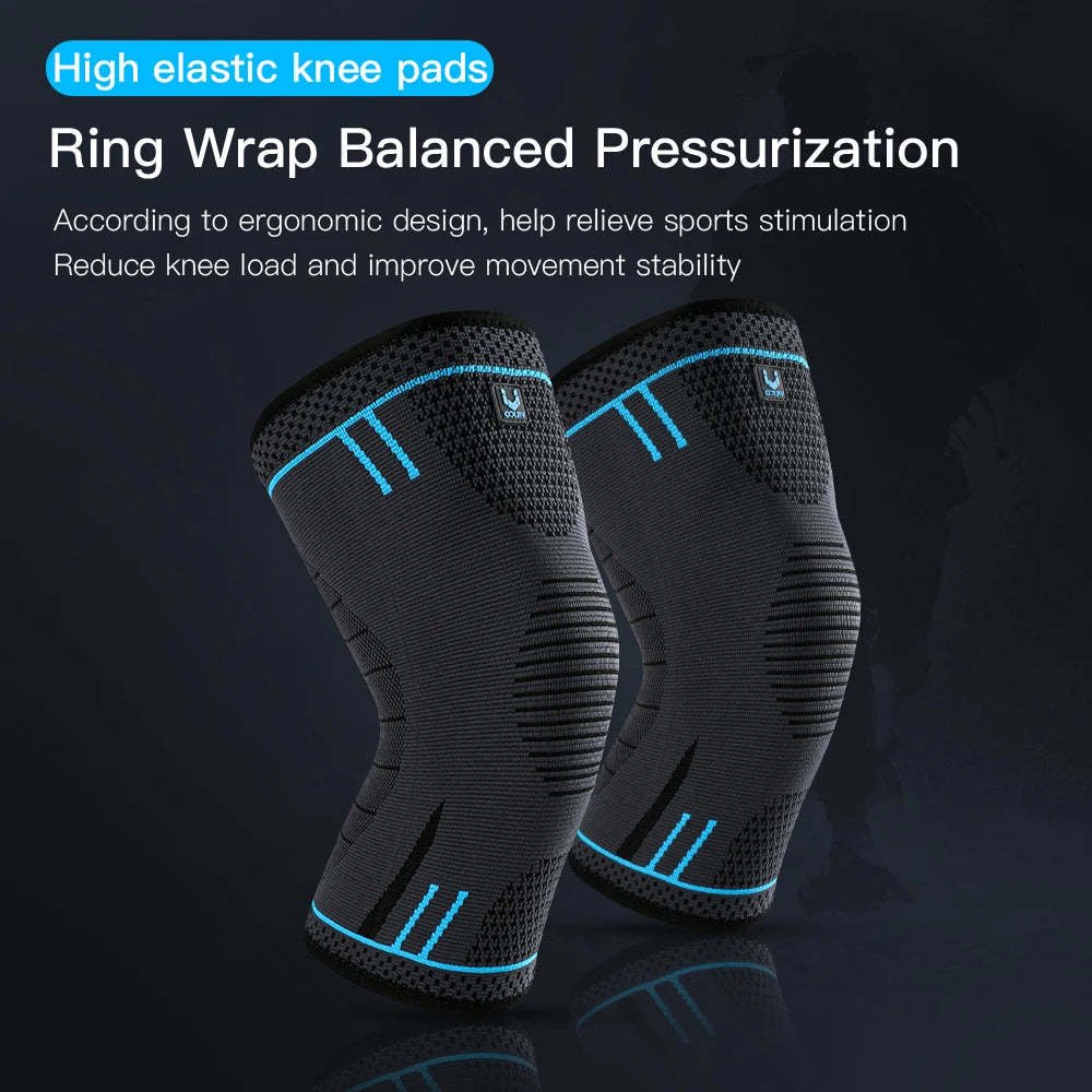 Compression Knee Support Sleeve Elastic Breathable Knee Pads