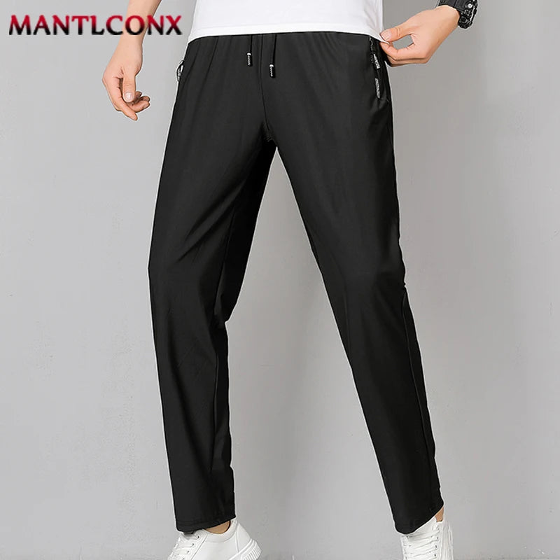 Breathable Men's Casual Pants Quick Dry Straight
