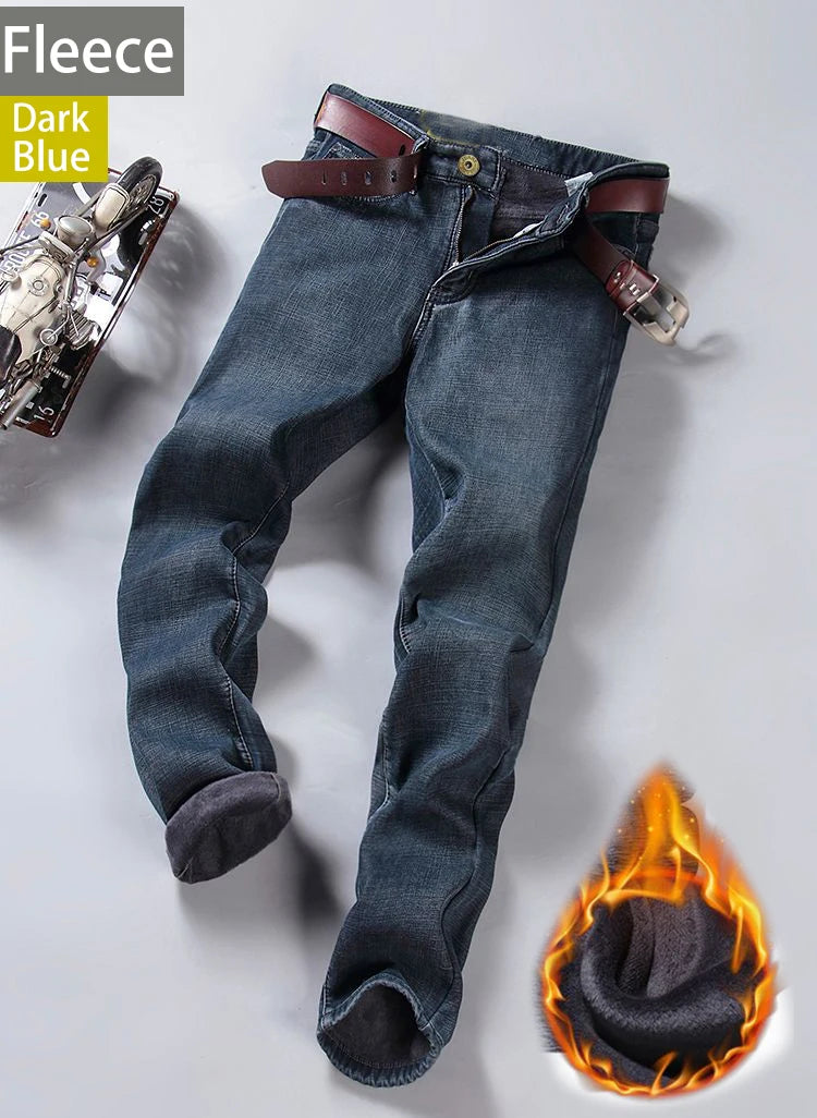 2026 New Business Men's Jeans Casual Straight Stretch Fashion
