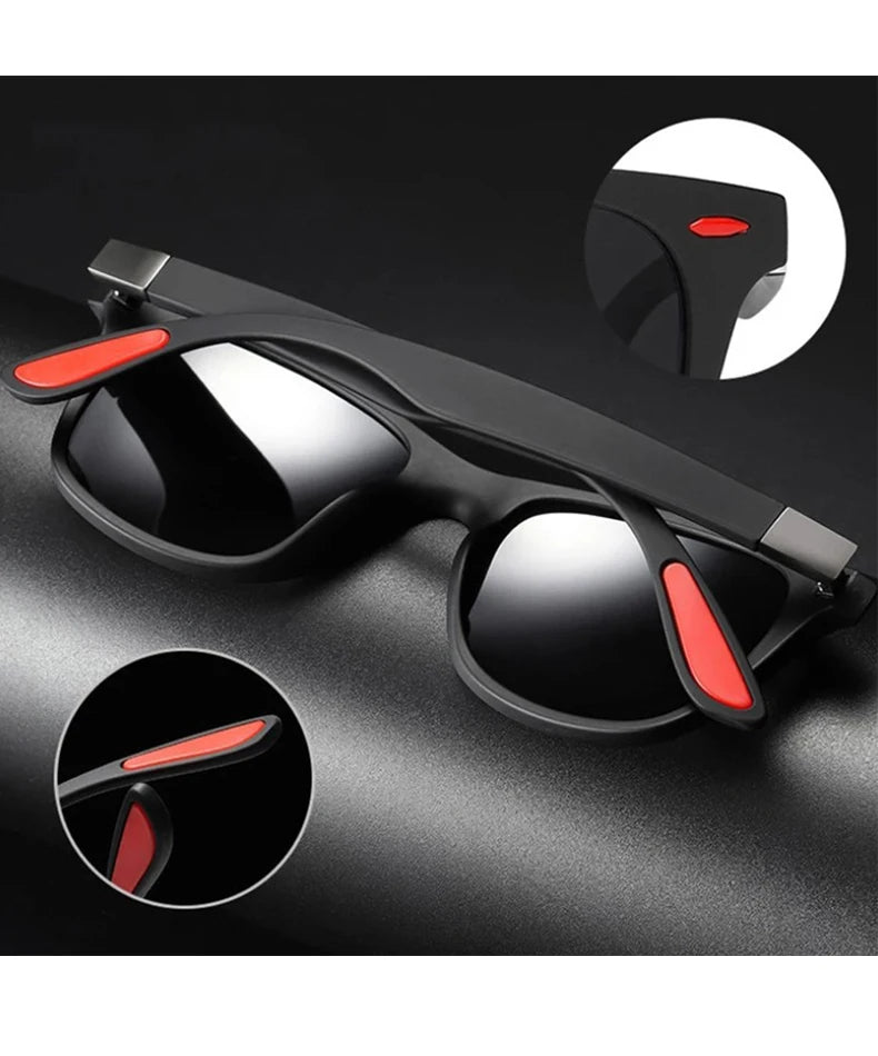 Fashion Vintage Square Unisex Driving Fishing Sunglasses Men Women
