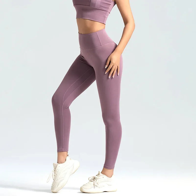 Seamless Gym Leggings Women Yoga High Waist Booty Lifting Leggings
