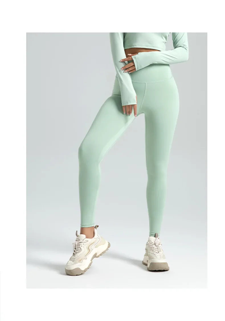 Seamless Gym Leggings Women Yoga High Waist Booty Lifting Leggings