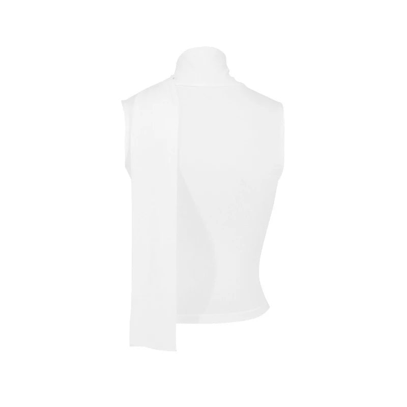 Women's Sexy Sleeveless V-Neck Solid Tank Top Fashion Bandage