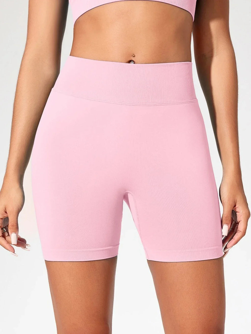 High Waisted Yoga Shorts for Women Fashionable and Sexy