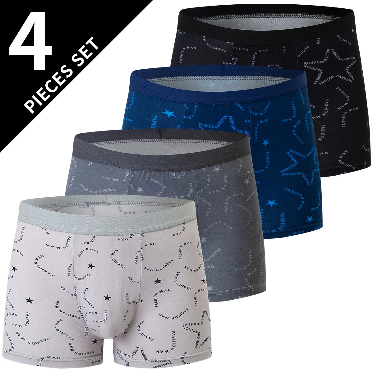European and American Size Waist Plus Size Underwear Sexy Swimming Trunk