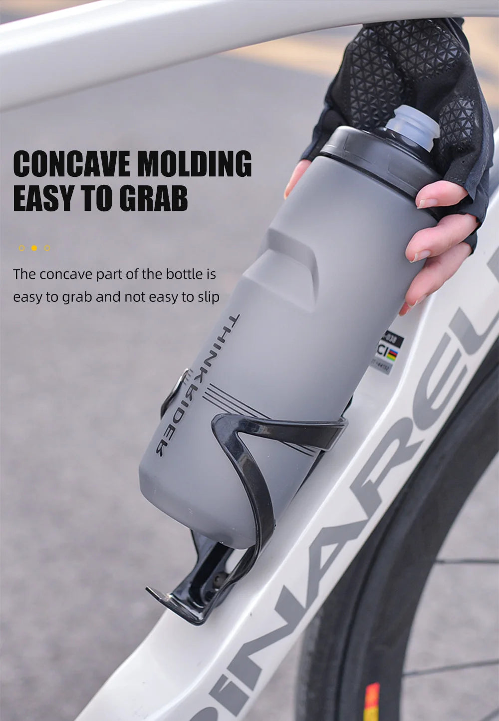 ThinkRider Bycicle Bottle MTB Road Bike Water