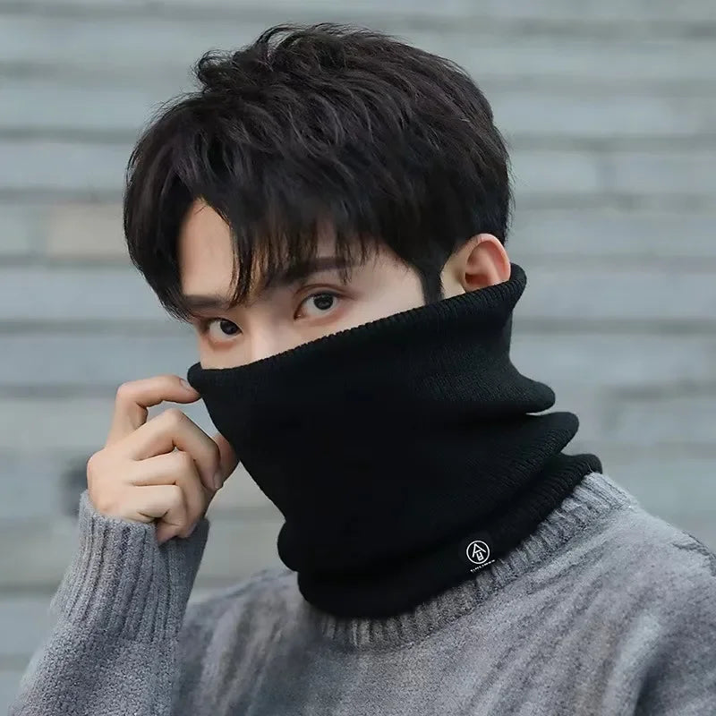 Knitted Neck Warmer Sports Scarf Fashion Soft Women Men Face Cover Winter