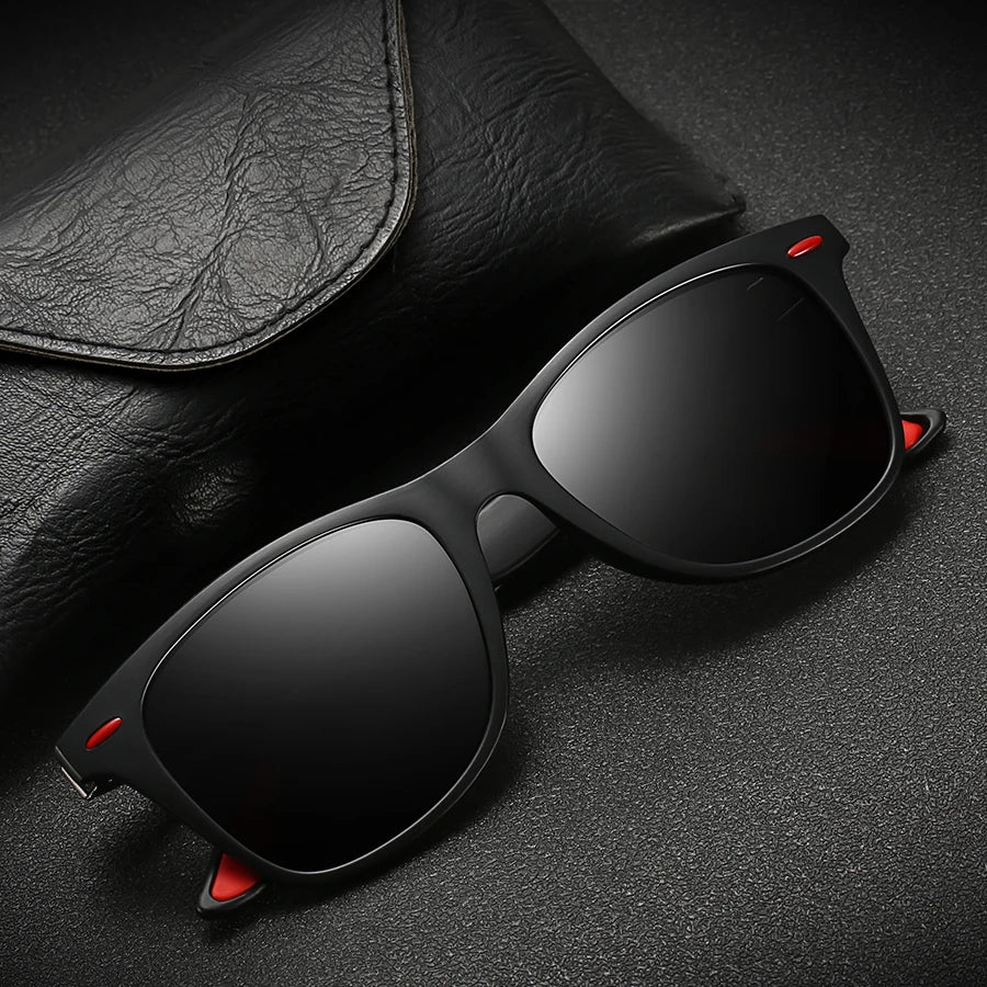 Fashion Vintage Square Unisex Driving Fishing Sunglasses Men Women