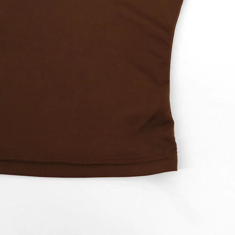Women's Sexy Sleeveless V-Neck Solid Tank Top Fashion Bandage
