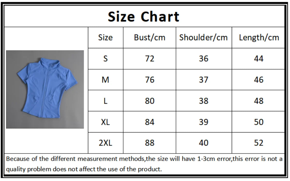 Summer Solid Zipper Slimming Coat Women Short Sleeve Stand Collar