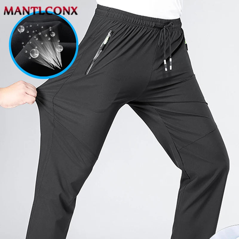 Breathable Men's Casual Pants Quick Dry Straight