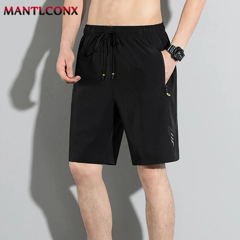 Summer Breathable Shorts Men Quick Dry Shorts Gym Fitness