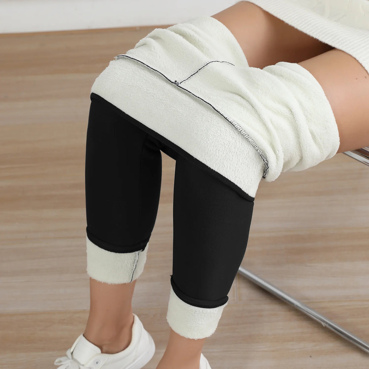 Winter Warm Fleece Women Leggings Velvet Thicken High Waist Tights