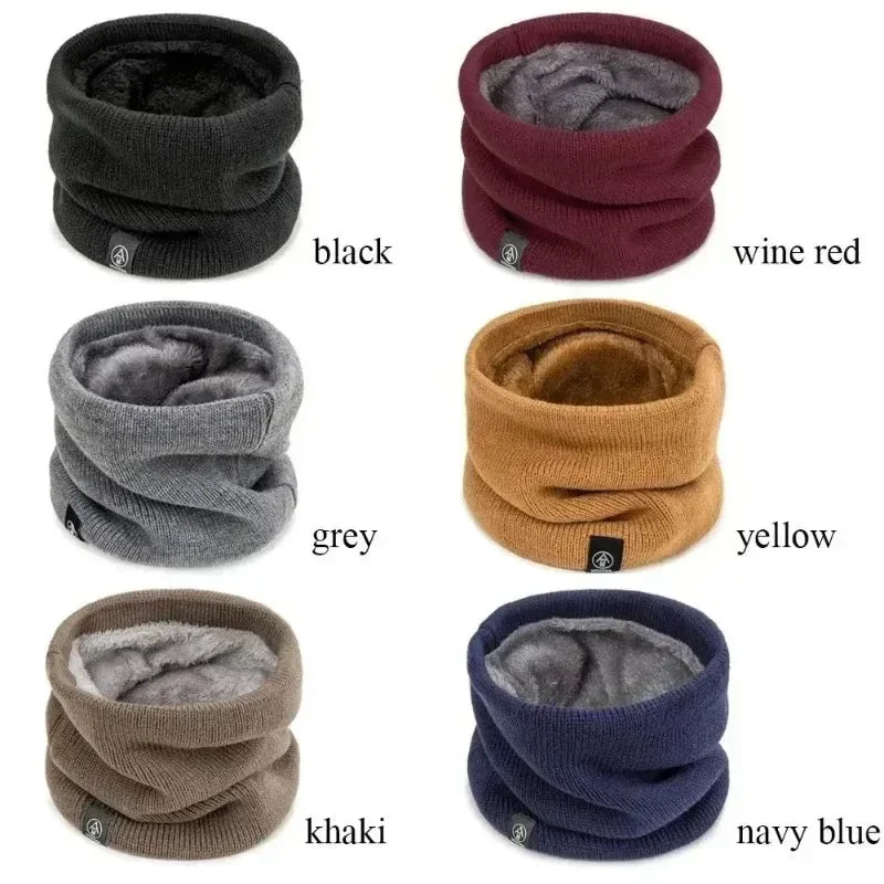Knitted Neck Warmer Sports Scarf Fashion Soft Women Men Face Cover Winter