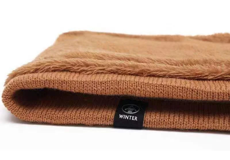 Knitted Neck Warmer Sports Scarf Fashion Soft Women Men Face Cover Winter