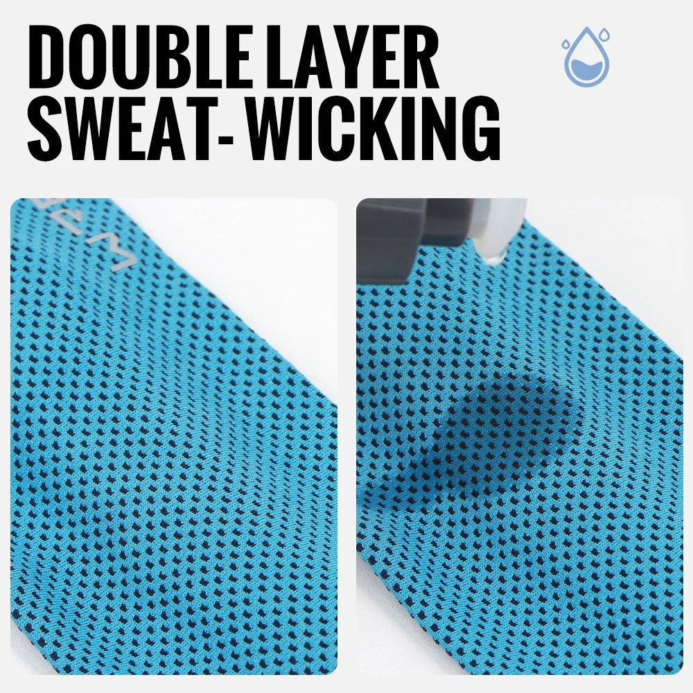 Summer Sport Headband Breathable Fitness Sweatband Non Slip Elastic Tennis