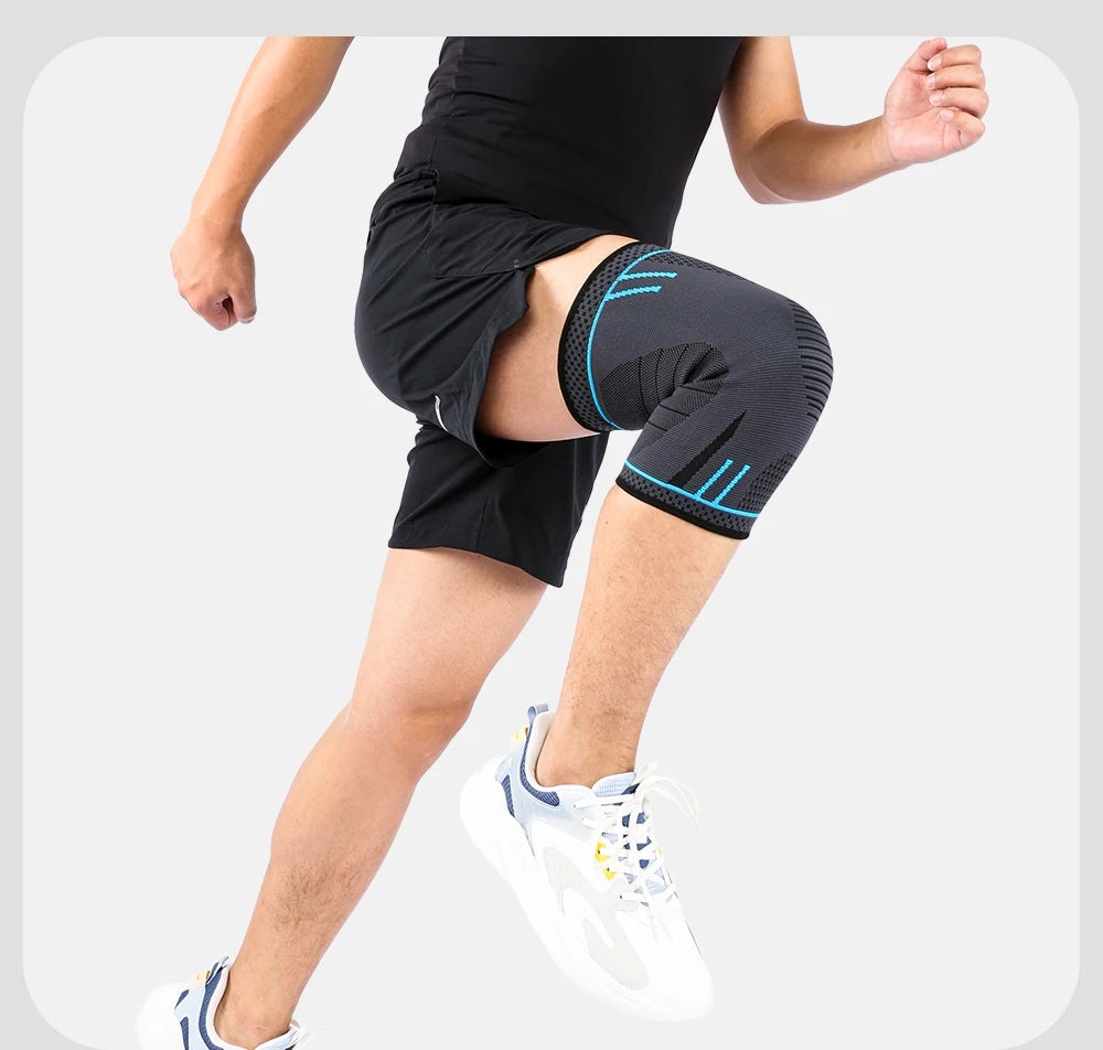 Compression Knee Support Sleeve Elastic Breathable Knee Pads