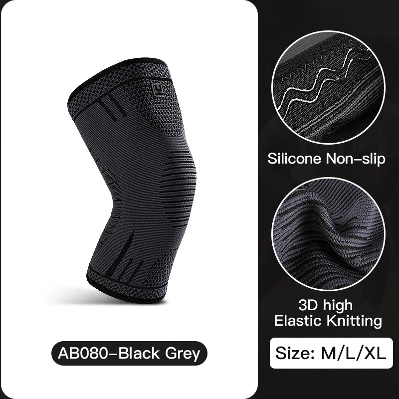 Compression Knee Support Sleeve Elastic Breathable Knee Pads