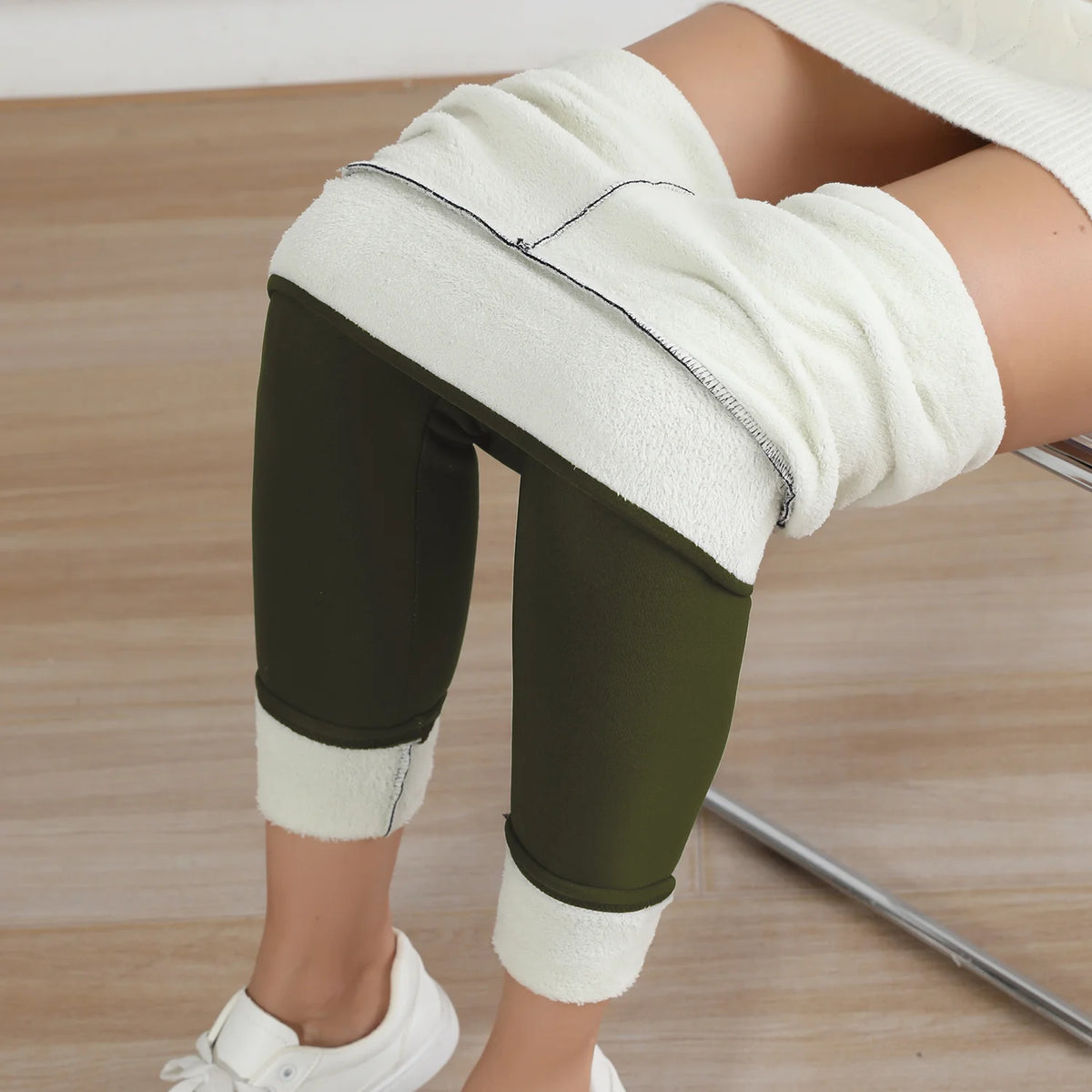 Winter Warm Fleece Women Leggings Velvet Thicken High Waist Tights