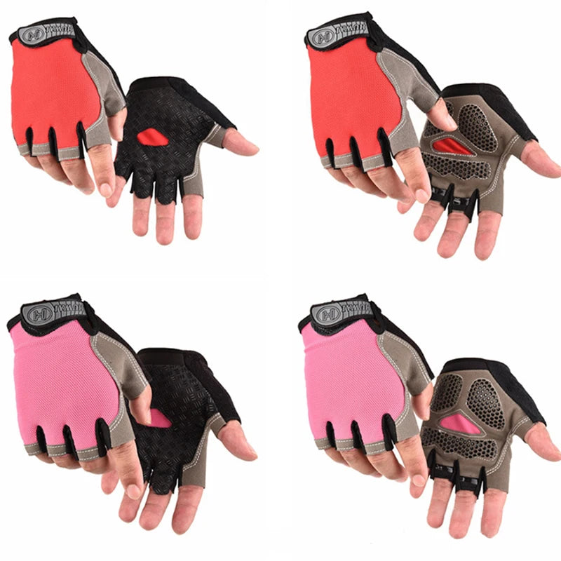Gym Gloves Fitness Training Fingerless Men Women Bodybuilding Exercise Sports Gloves for