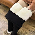 Winter Thicken Warm Leggings Women Lamb Cashmere Joggers High Waist