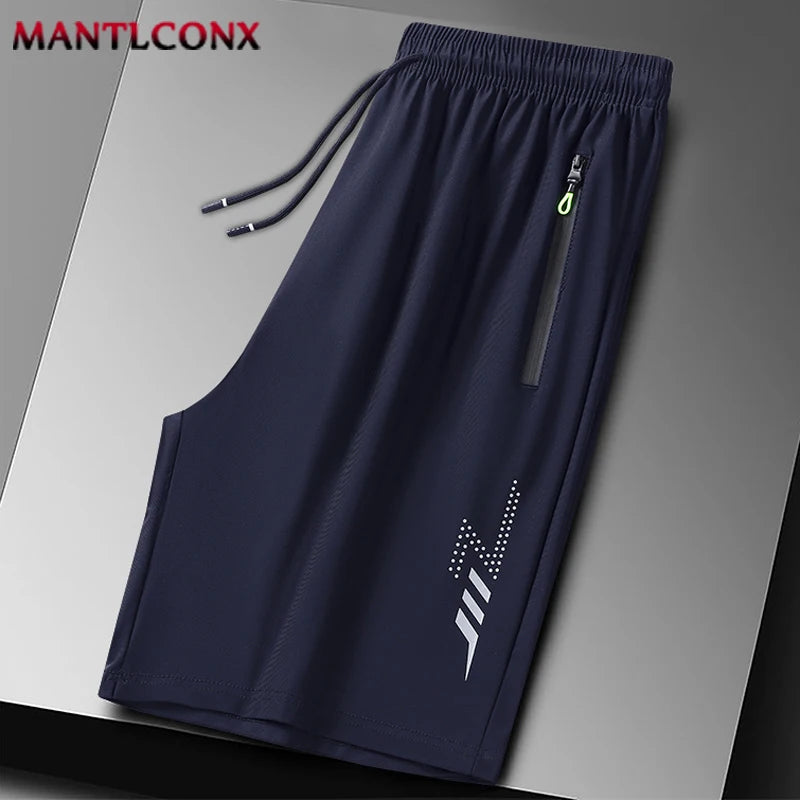 Summer Breathable Shorts Men Quick Dry Shorts Gym Fitness